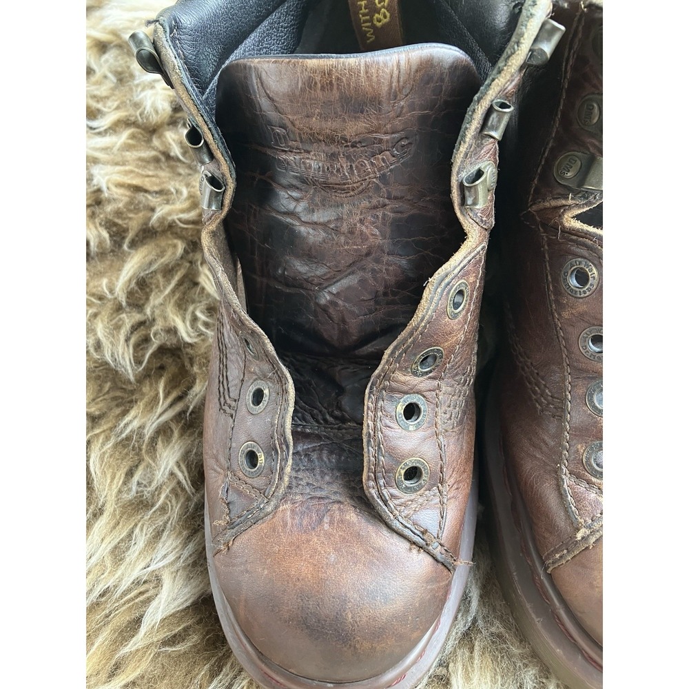 Vintage Dr Martens Ankle Boots Style 8287  Men's Sz UK 8 / US 9 No Laces/Inserts - Picture 10 of 10